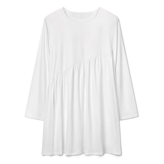 Women’s Asymmetric Long Sleeve Mini Dress