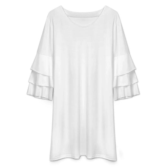 Women’s Ruffle Sleeve Dress - Nogicle