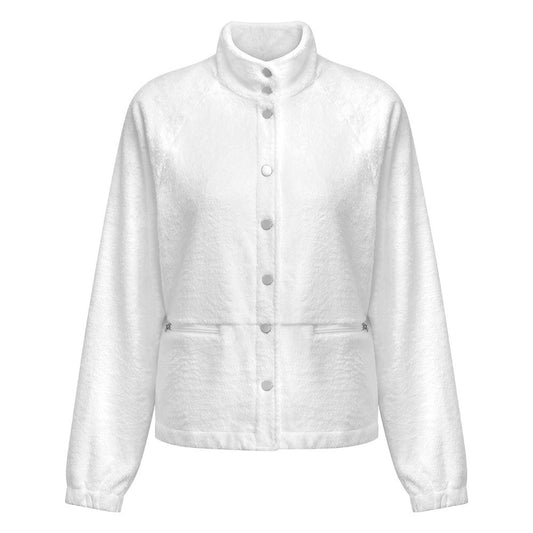 Women’s Plush Snap-Button Jacket