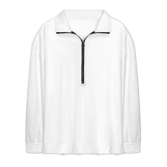 Women’s Zip Front Pullover Sweatshirt