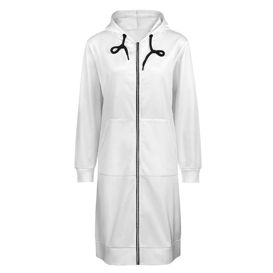 Women’s Long Zip-Up Hoodie Dress