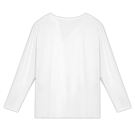 Women’s Button Detail Long Sleeve Top - Nogicle