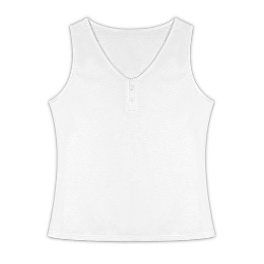 Women’s Button Front Sleeveless Top