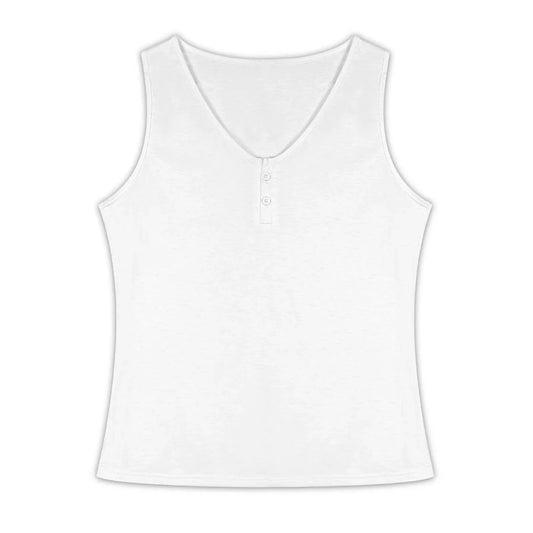 Women’s Button Front Sleeveless Top - Nogicle