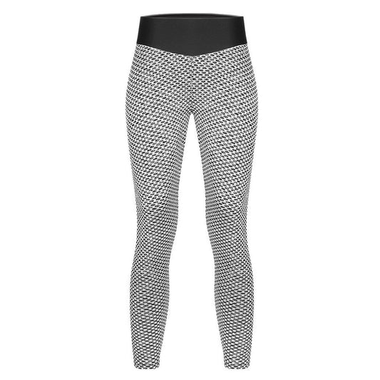 Women’s Honeycomb High-Waist Yoga Leggings