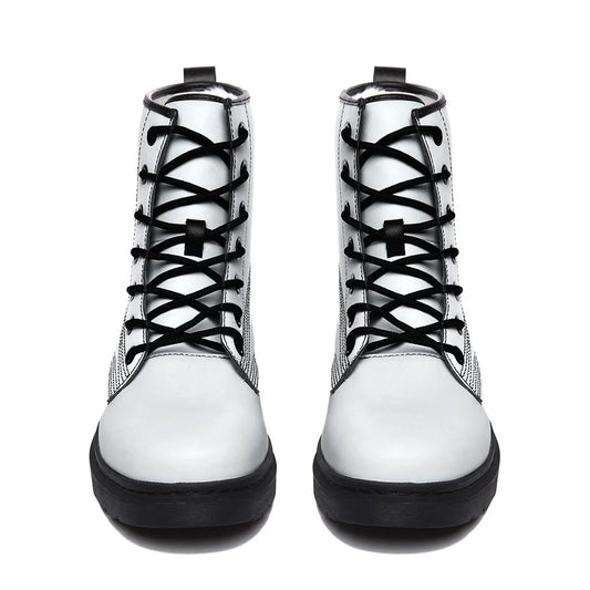 Unisex Lace-Up Combat Boots - Nogicle