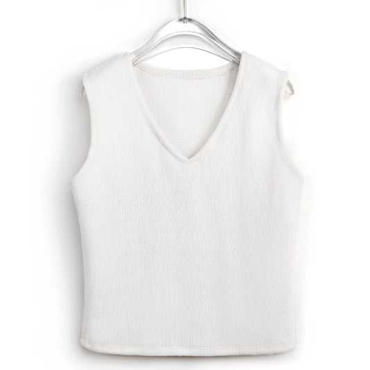 Women’s V-Neck Knit Vest