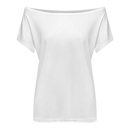Women’s Off-Shoulder Short Sleeve Top - Nogicle