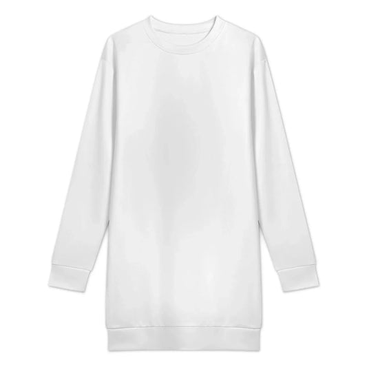 Women’s Relaxed Fit Sweatshirt Dress - Nogicle