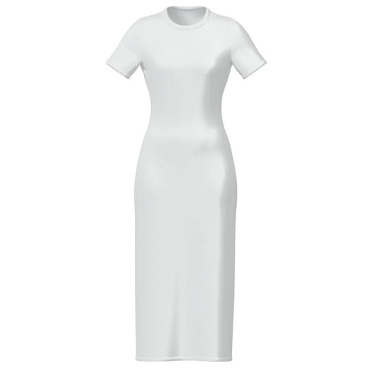 Women’s Short Sleeve Bodycon Maxi Dress - Nogicle