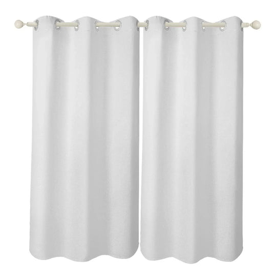 Curtain Panels (2 Pieces, Grommet Top) - Nogicle