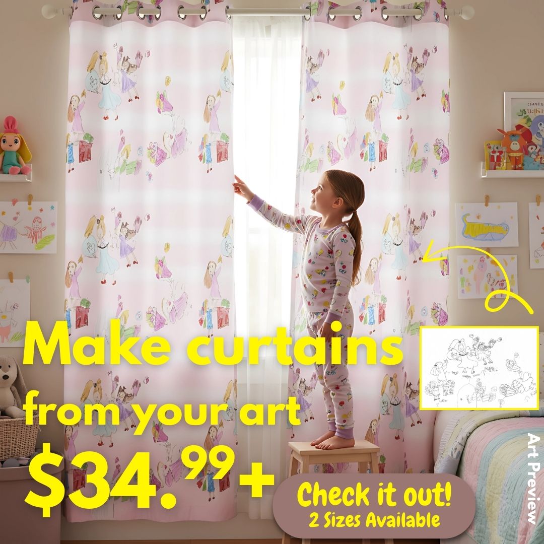 Custom Art Curtains