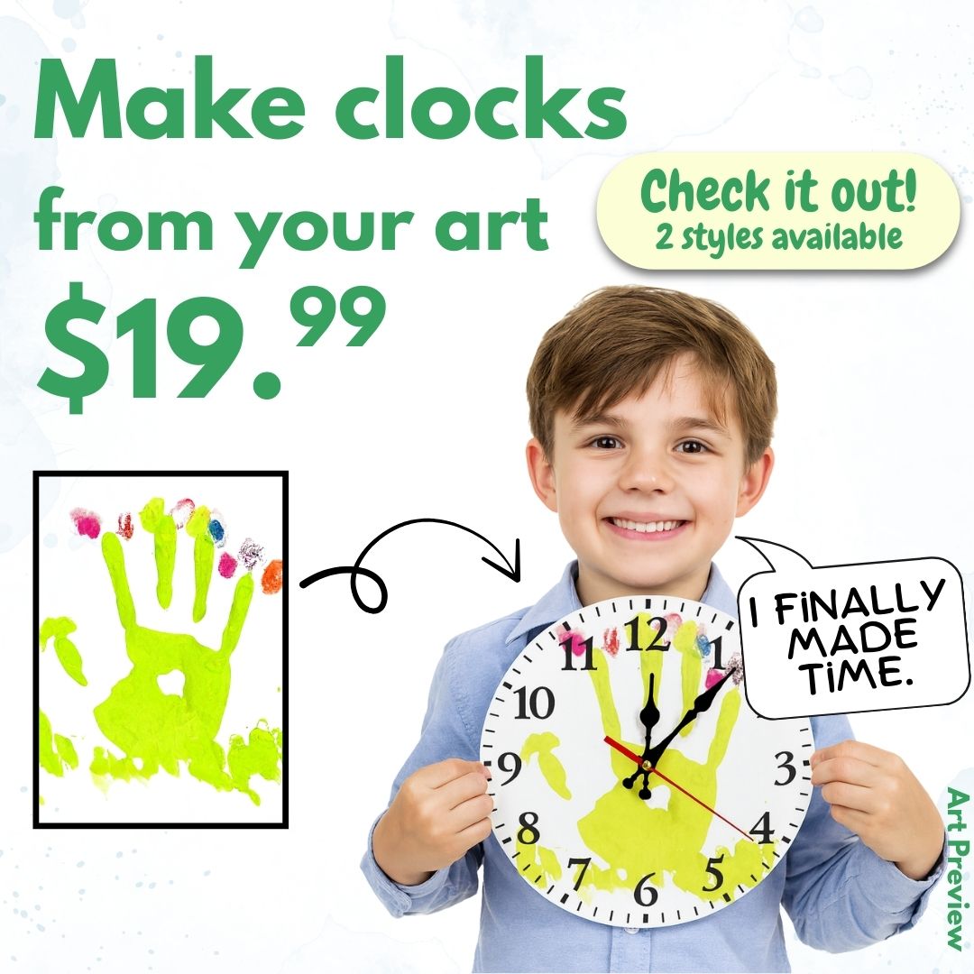 Custom Art Clocks