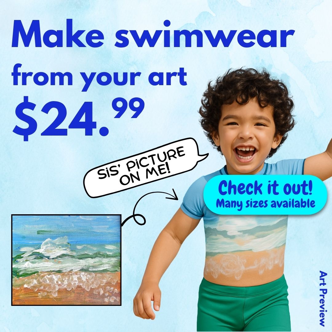 Custom Art Swimwear