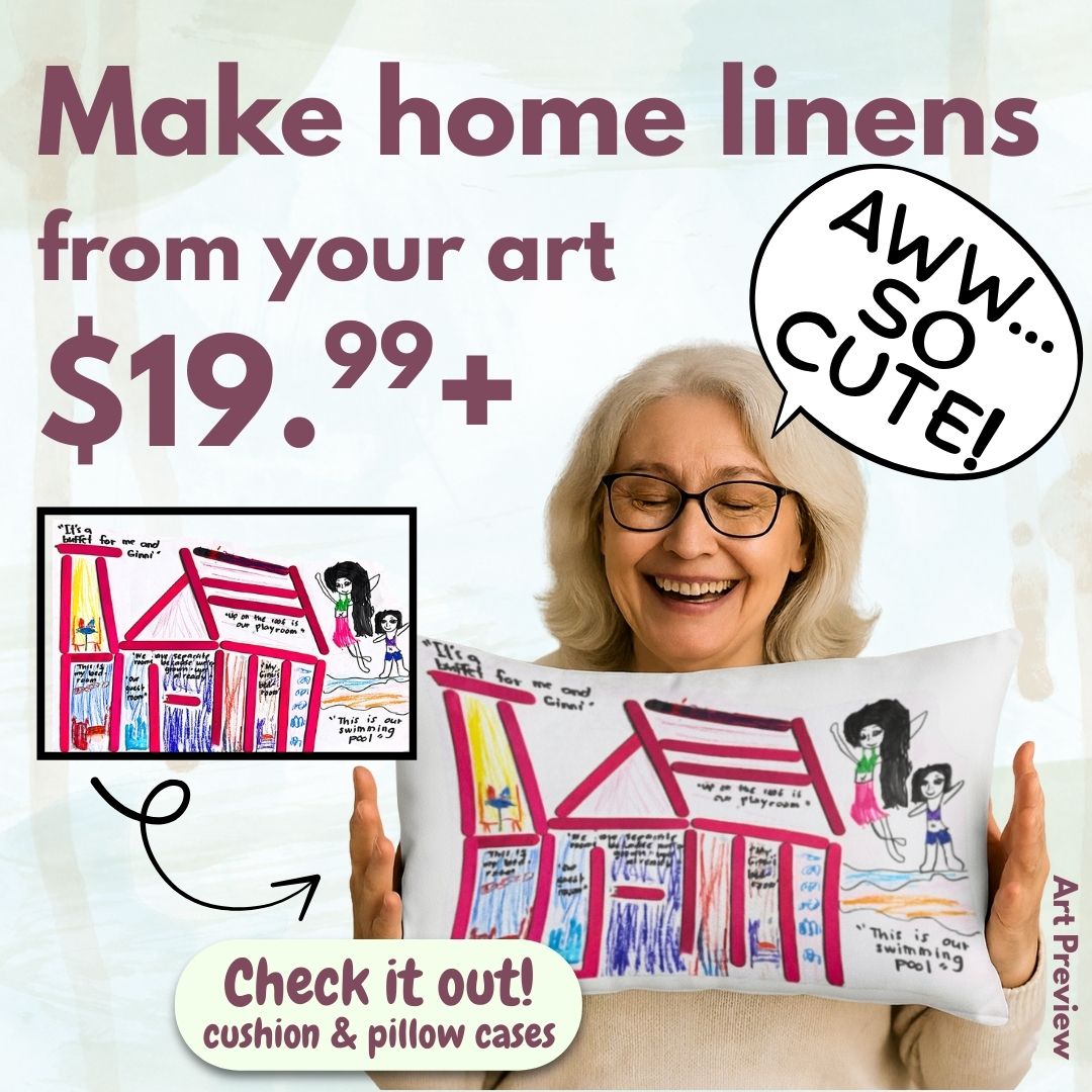 Custom Art Home Linens