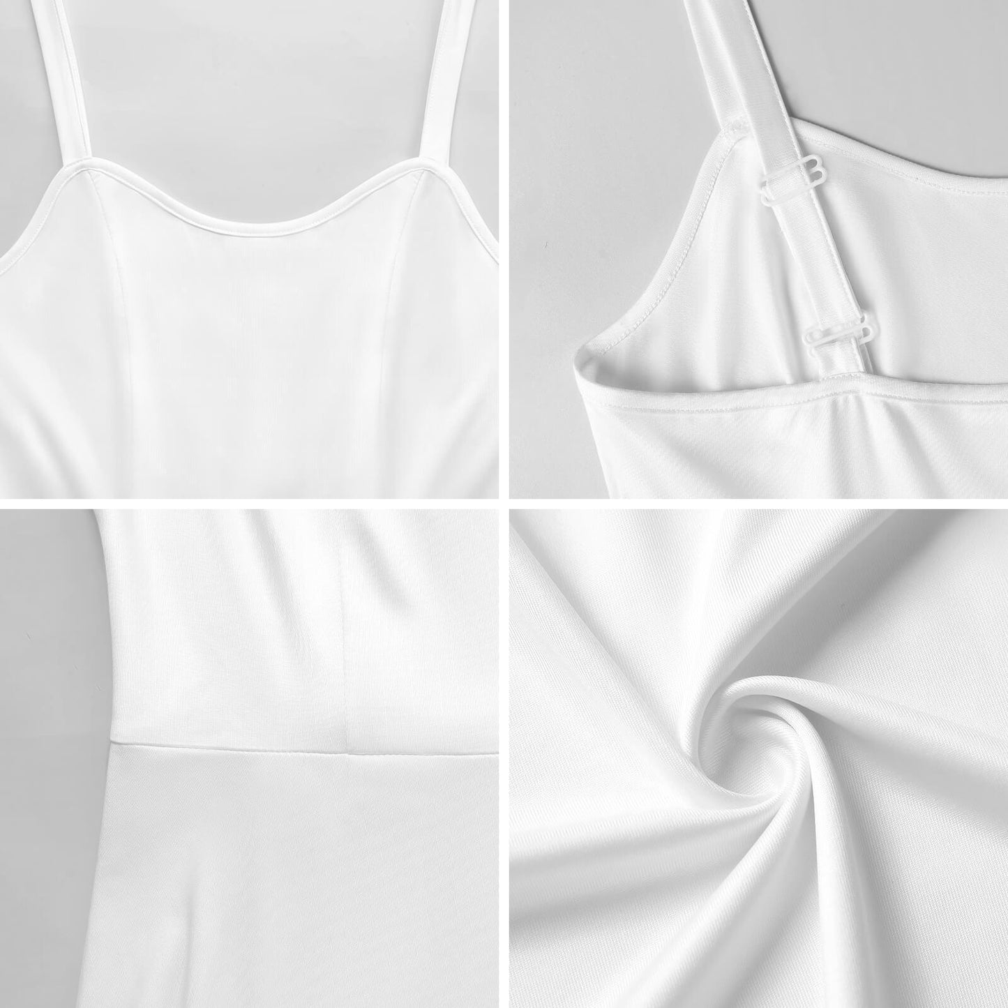 Women’s Spaghetti Strap Midi Dress - Nogicle