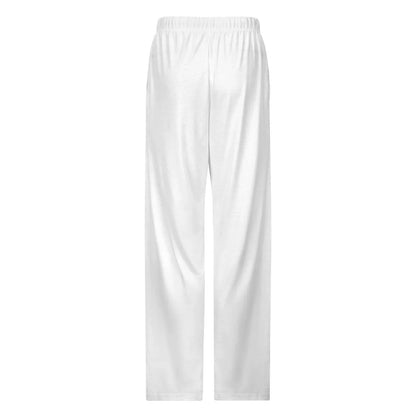 100% Cotton Women’s Wide Leg Lounge Pants - Nogicle