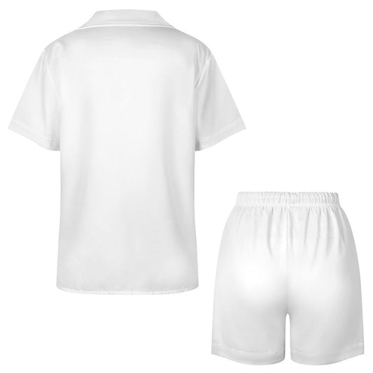 Women’s Satin Short Sleeve Pajama Set