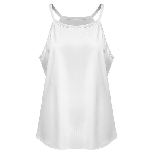 Women's Sleeveless Halter Neck Tank Top