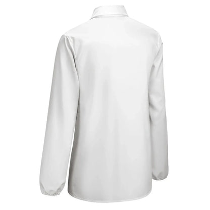 Women's Collared Button-Down Long Sleeve Blouse - Nogicle