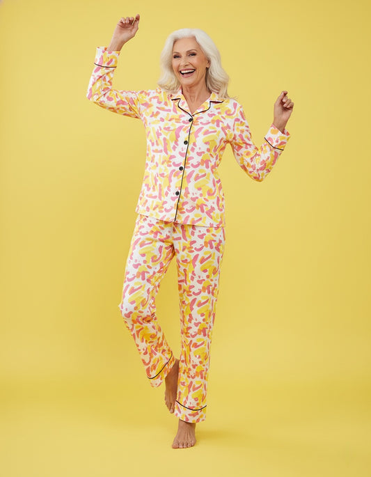 Women’s Classic Button-Up Pajama Set