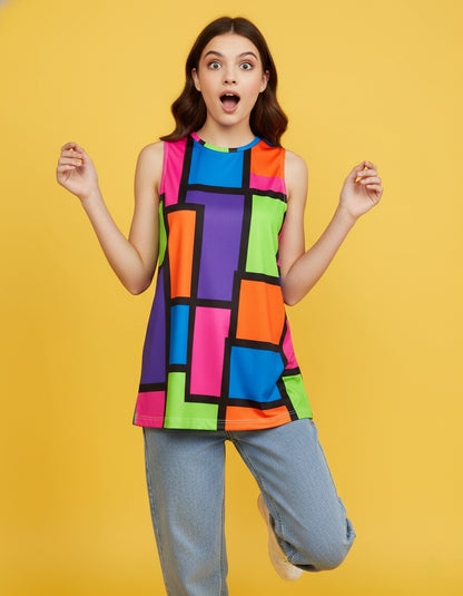 Women’s Crew Neck Sleeveless Top