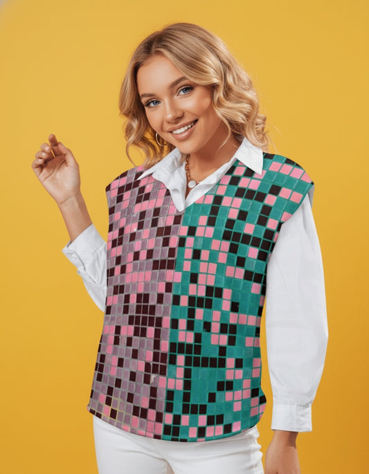 Women’s Drop Shoulder Knit Vest