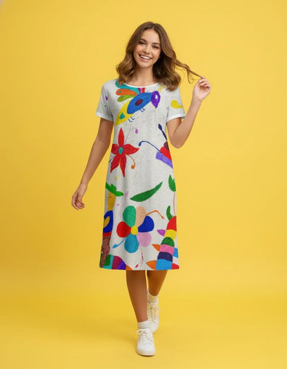 Women’s Everyday Midi Dress - Nogicle