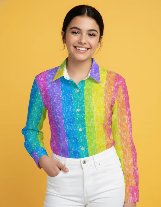 Women’s Classic Long Sleeve Button Shirt