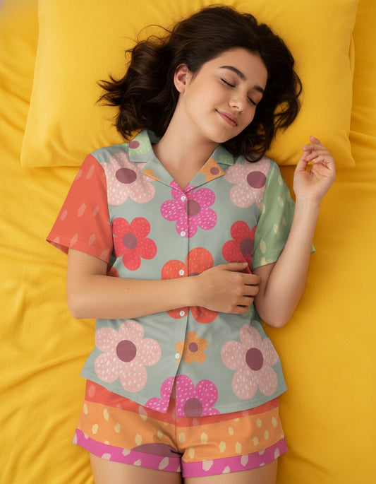 Women’s Short Sleeve Pajama Set