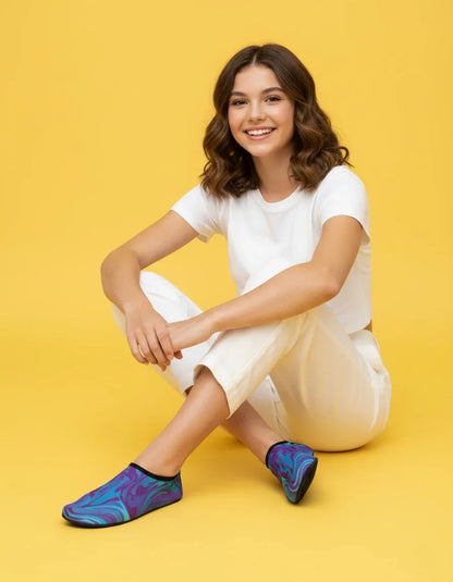 Women’s Lightweight Aqua Slip-Ons - Nogicle