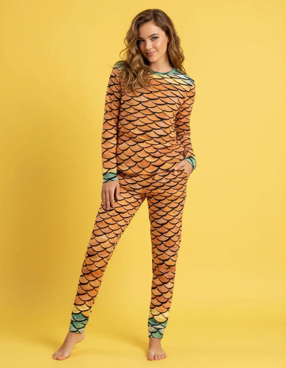 Women’s Soft Long-Sleeve Pajama Set - Nogicle