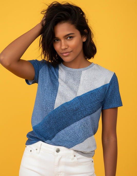 100% Cotton Women’s Crew Neck T-Shirt