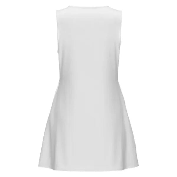 Women’s Sleeveless Round Neck Dress - Nogicle