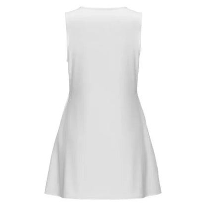 Women’s Sleeveless Round Neck Dress - Nogicle