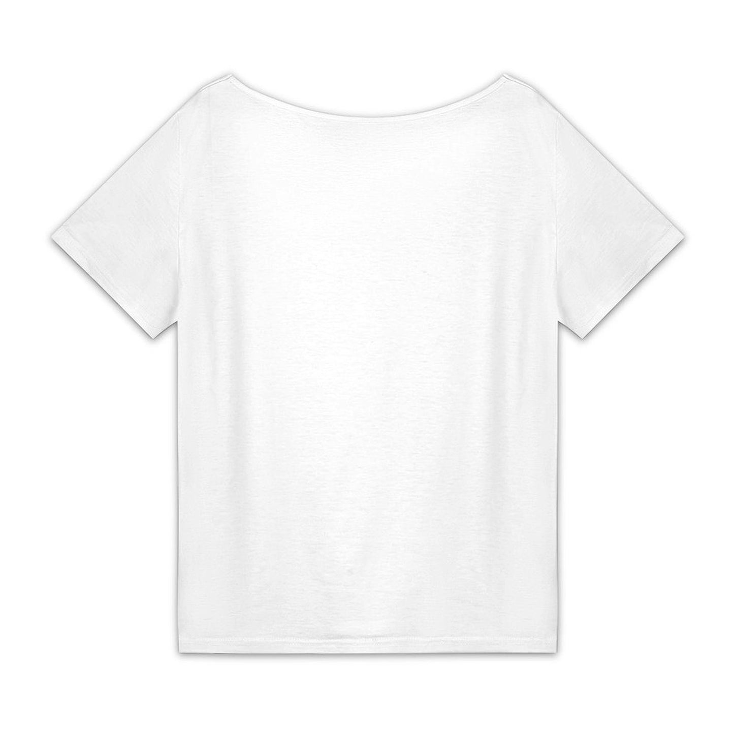 Women’s Asymmetric Neck Short Sleeve T-Shirt