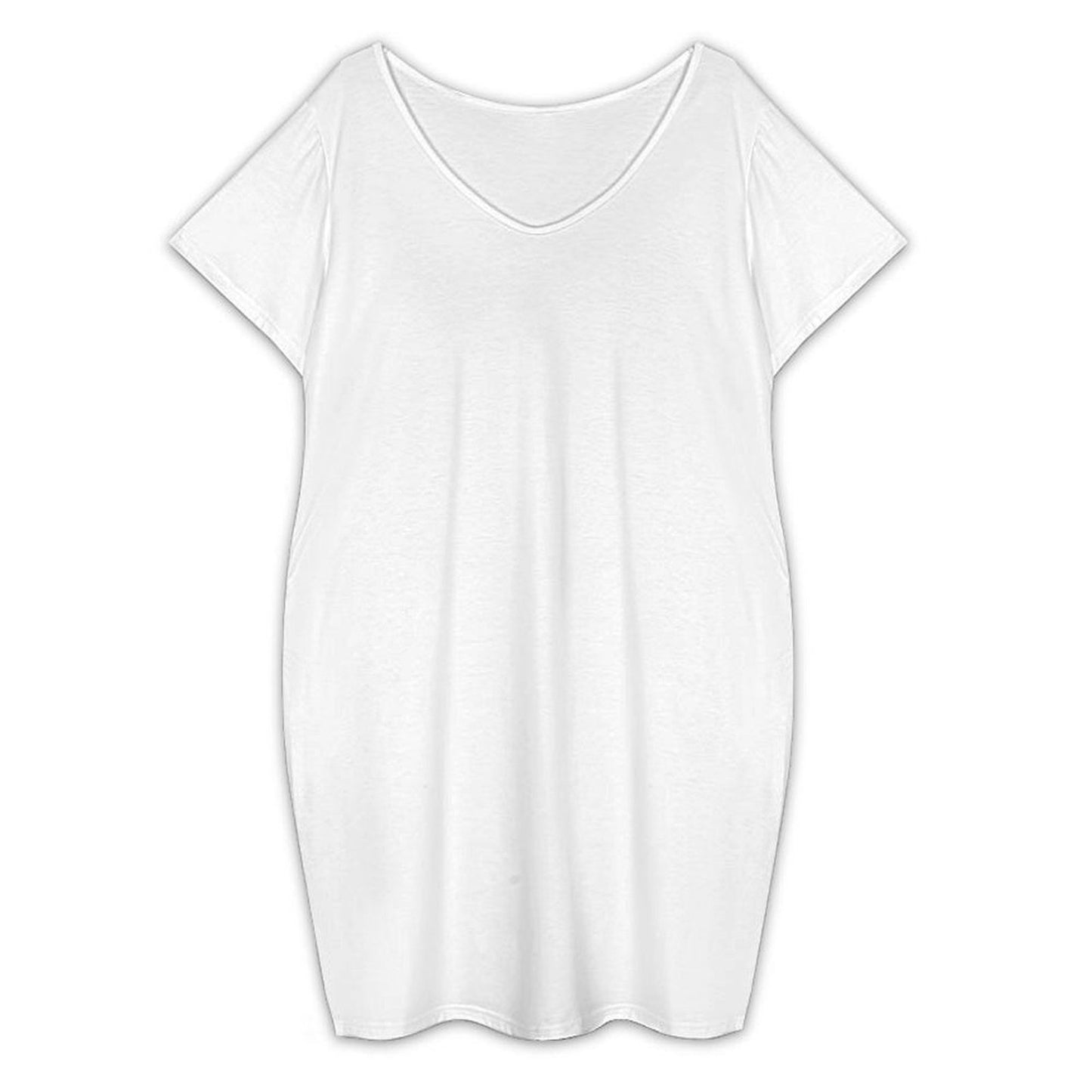 Women’s Casual V-Neck Midi Dress