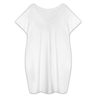 Women’s Casual V-Neck Midi Dress