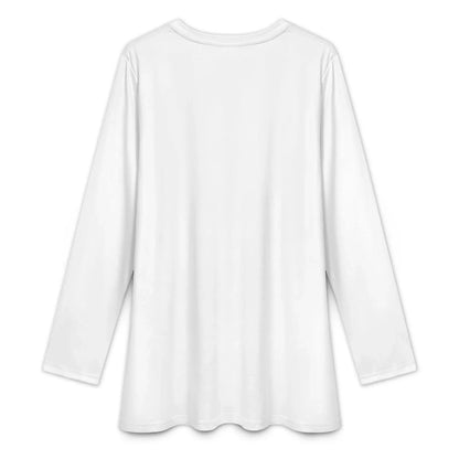 Women’s Long Sleeve Modest Round Neck Top - Nogicle