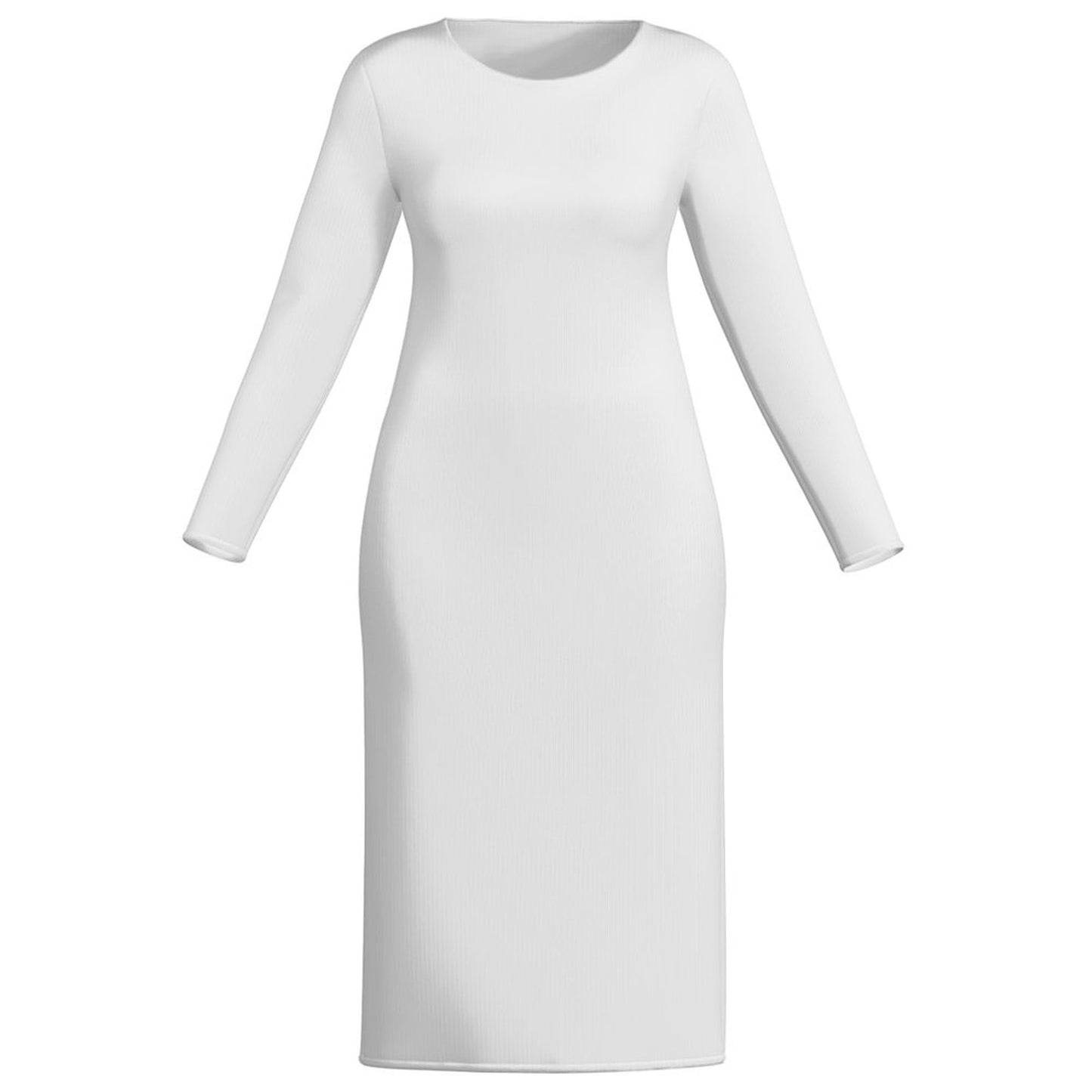 Women’s Long Sleeve Bodycon Midi Dress