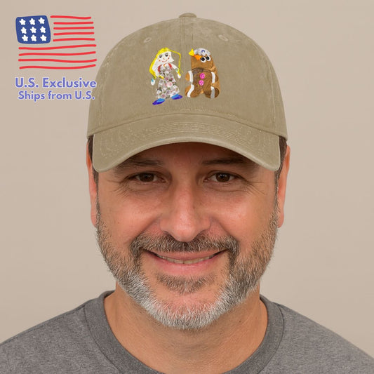 Distressed Baseball Cap
