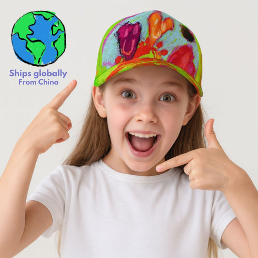 Kids’ All-Over Print Baseball Cap