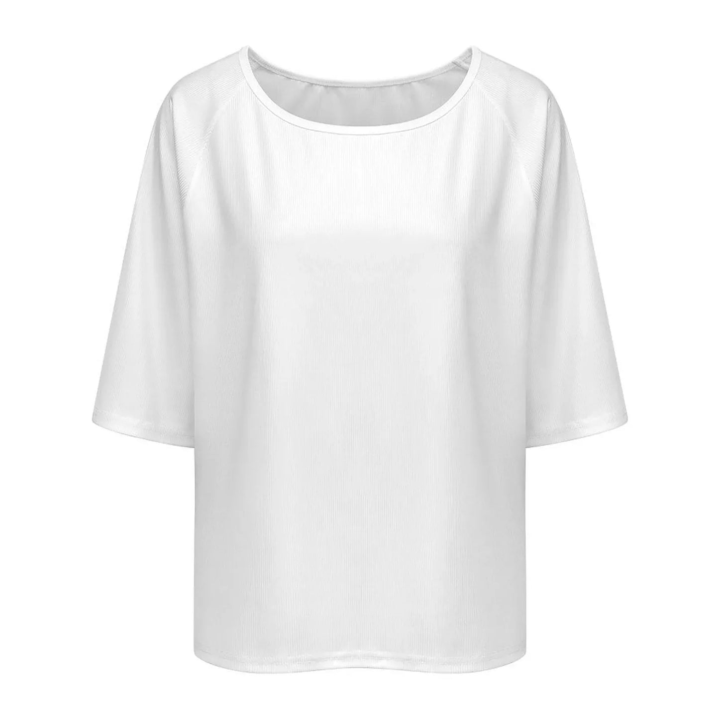 Women’s Off-Shoulder Loose Fit T-Shirt - Nogicle