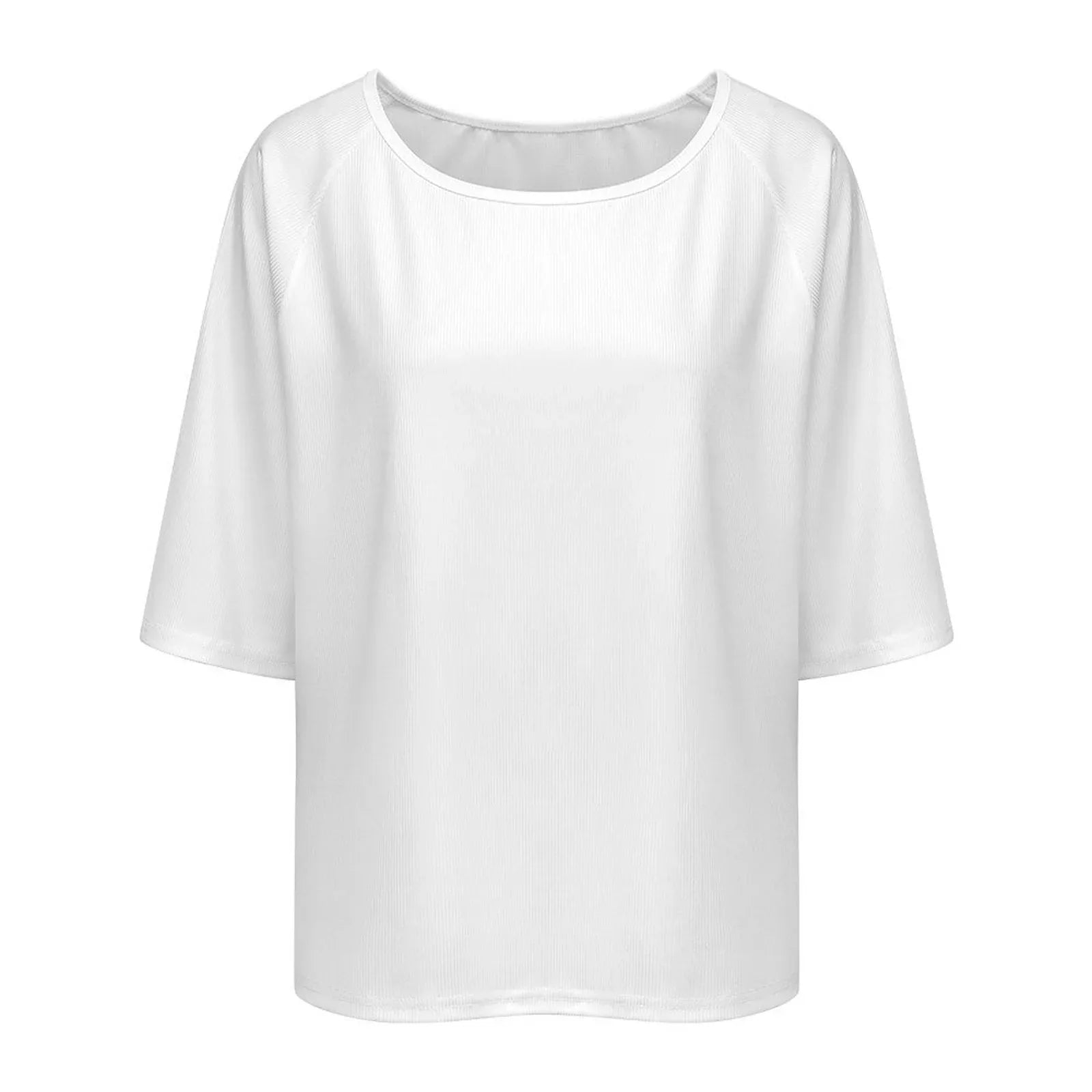 Women’s Off-Shoulder Loose Fit T-Shirt - Nogicle