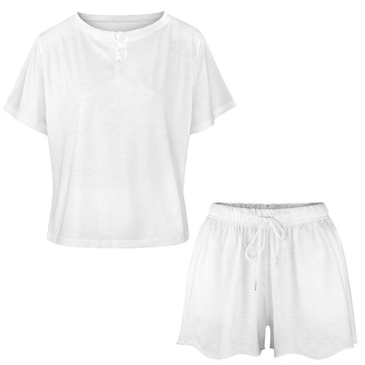 Women’s Short Sleeve Loungewear Set