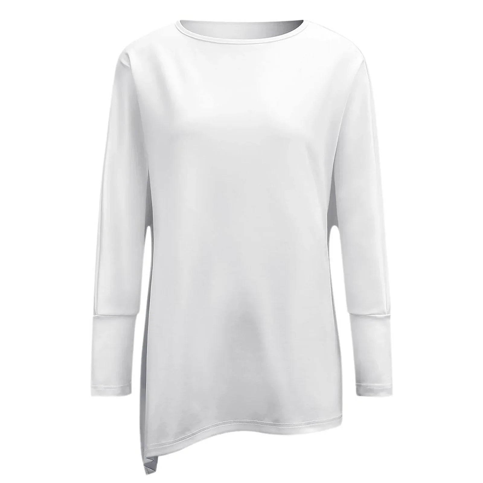 Women’s Asymmetric Long Sleeve Top - Nogicle