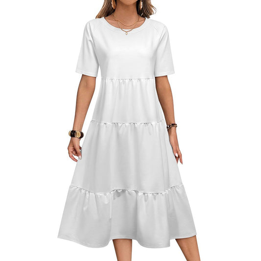 Tiered Midi T-Shirt Dress