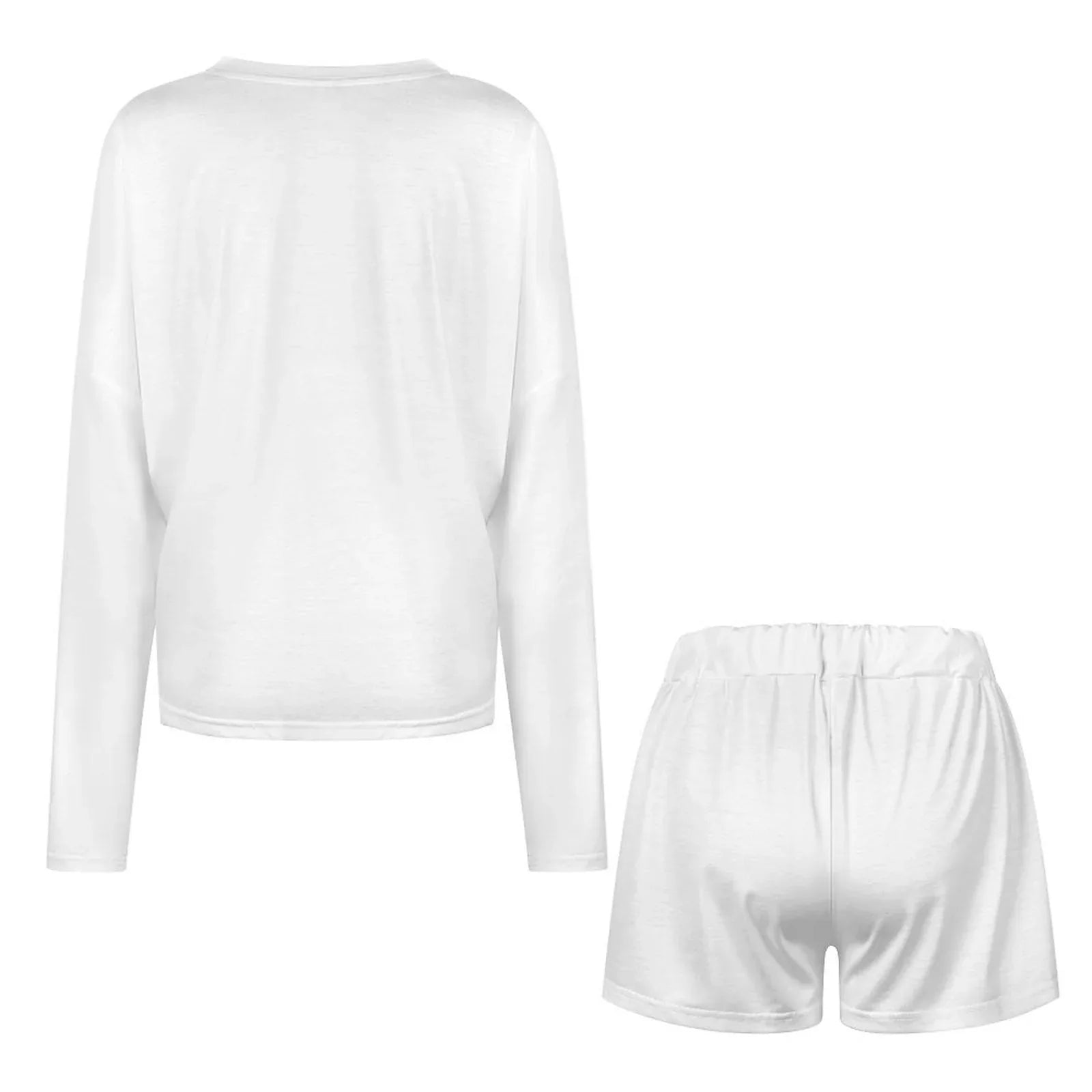 Women’s Long Sleeve Henley Pajama Set - Nogicle