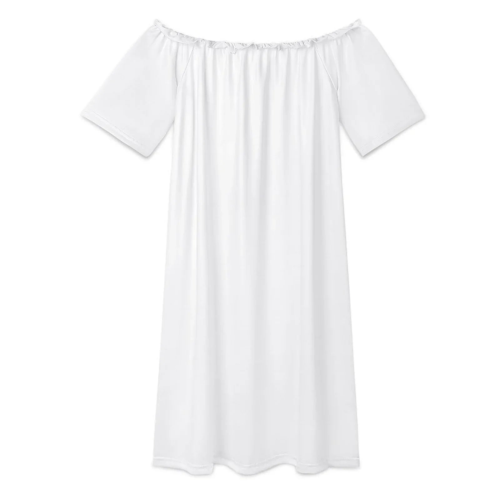 Women’s Off Shoulder Short Sleeve Dress - Nogicle