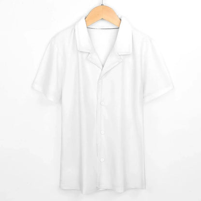 100% Cotton Boys’ Camp Collar Shirt - Nogicle